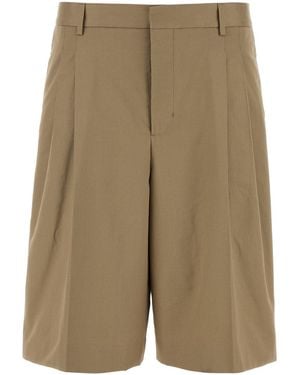 Ami Paris Solid Shorts - Green