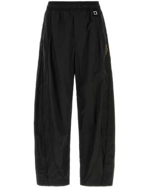 WOOYOUNGMI Black Nylon Pant
