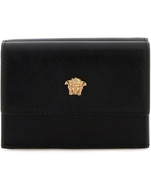 Versace Black Leather Wallet