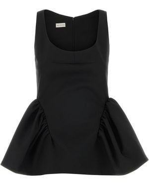 Dries Van Noten 02360-Caylo 3206 W W Top - Black