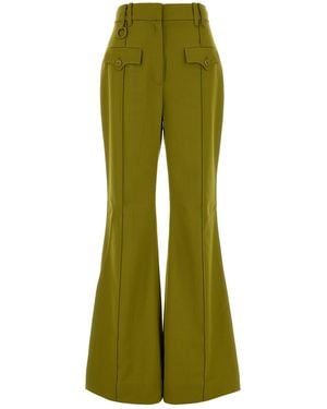 Zimmermann Pistachio Polyester Blend Pant - Green