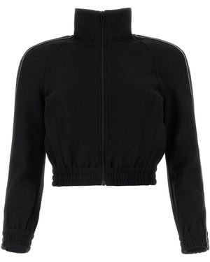 T By Alexander Wang Felpa in poliestere nero