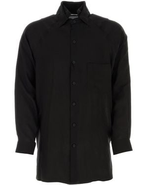 Yohji Yamamoto Shirts - Black