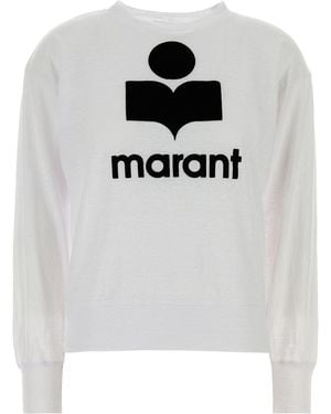 Isabel Marant Graphic Print T-Shirt - White