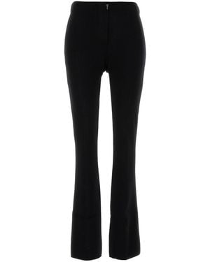 Sportmax Viscose Blend Leggings - Black