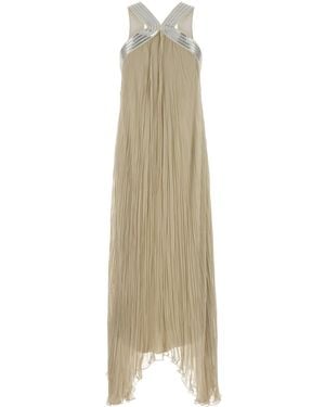Alberta Ferretti Abito - Natural