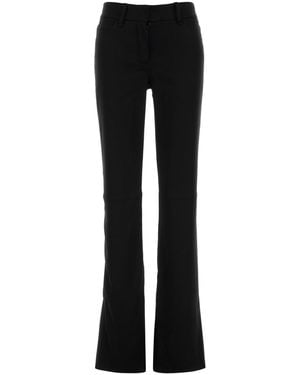 Courreges Satin Pant - Black