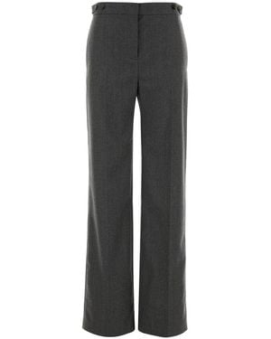Stella McCartney Grey Wool Pant - Black