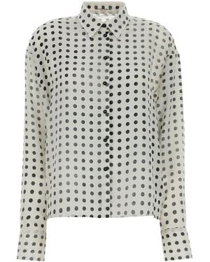 Ermanno Scervino Regular Polka Dot Shirt - White