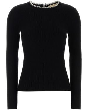 MICHAEL Michael Kors Black Viscose Blend T-shirt