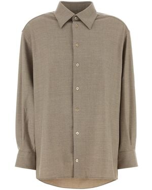 Orian Cappuccino Flannel Shirt - Grey