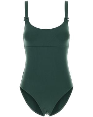 Eres Dark Green Stretch Nylon Inspiring Swimsuit