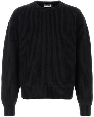 Jil Sander Wool Jumper - Black