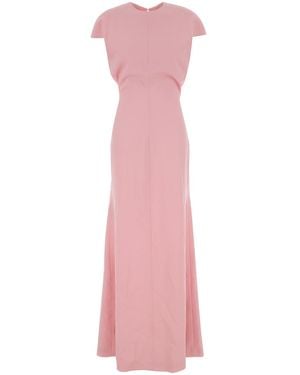 Jil Sander Sable Long Dress - Pink