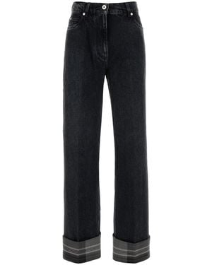 Ferragamo Black Denim Jeans