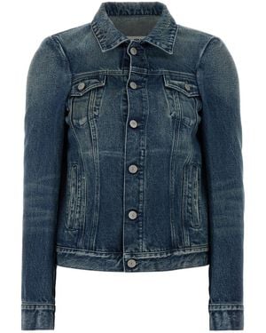 MM6 by Maison Margiela Denim Jacket - Blue