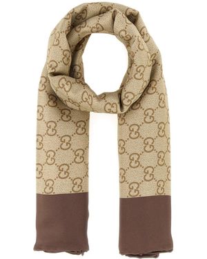 Gucci Foulard in twill stampato - Neutro