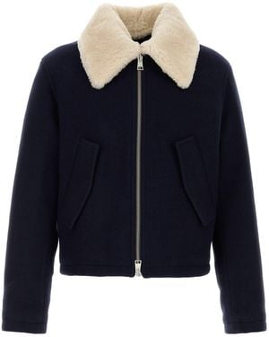 Ami Paris Short Jacket - Blue