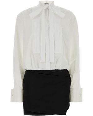 The Attico Mini Dress - White