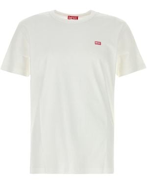 DIESEL Cotton T-Boxt-R30 T-Shirt in White for Men | Lyst