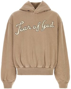 Fear Of God Biscuit Cotton Sweatshirt - Natural
