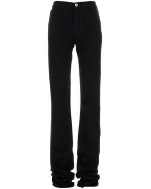 The Attico Black Stretch Denim Jeans