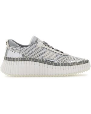 Chloé Fabric Nama Trainers - White