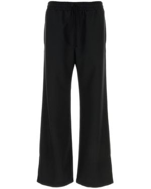 Valentino Garavani Black Polyester Pant