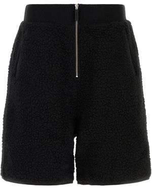 Entire studios Black Teddy Bermuda Shorts