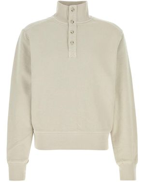 Entire studios Chalk Cotton Sweatshirt - White