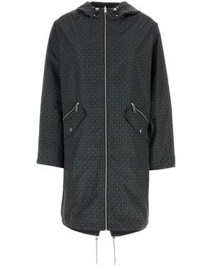 MICHAEL Michael Kors Printed Polyester Parka - Black