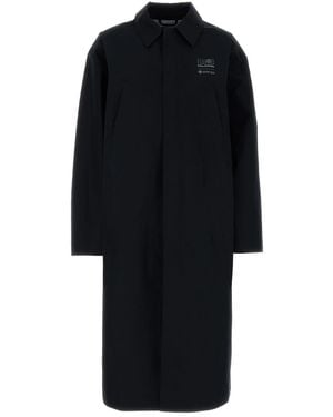 MM6 by Maison Martin Margiela Trench Coat - Black