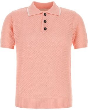 Ernest W. Baker Polka-Dot Polo in Gray for Men | Lyst