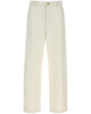A.P.C. Ivory Cotton Pant - White
