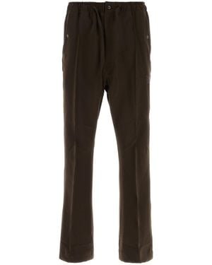 Needles Brown Polyester Blend joggers - Black