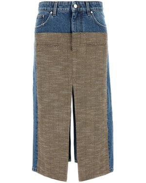Stella McCartney Denim Skirt - Multicolor