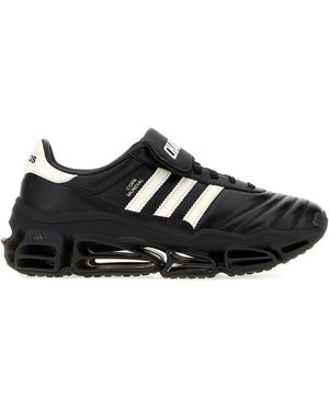 ADIDAS X WILLY CHAVARRIA Black Leather Megaride Trainers