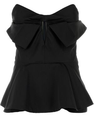 McQueen Corset Top - Black