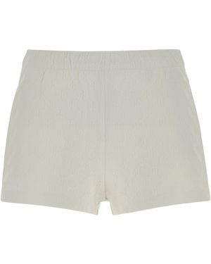 Gucci Shorts in nylon stretch bianco - Neutro