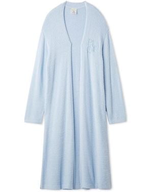gelato pique Colorful Feather Gown - Blue