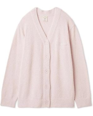 gelato pique Smoothie All-Season Logo Cardigan - Pink