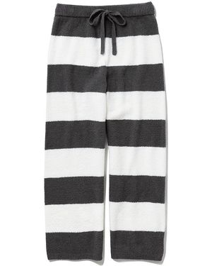 gelato pique Airy Moco Cute Variety Jacquard Border Long Pants - Gray