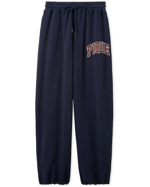 gelato pique College Logo Long Pants - Blue