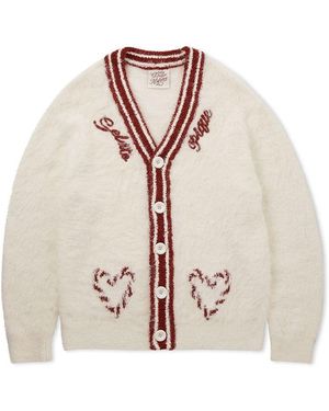 gelato pique Feather Button Up Cardigan - Natural
