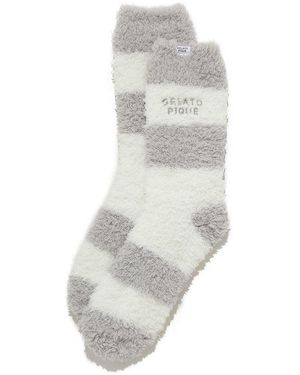 gelato pique Gelato 2 Border Socks - White