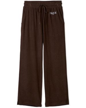 gelato pique Uv-Cut Cool Pile Sporty Pants - Brown
