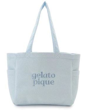gelato pique Pile Tote Bag - Blue