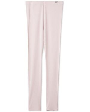 gelato pique Moisture-Wicking Rib Leggings - Pink