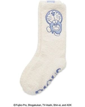 gelato pique [Doraemon] Baby Moco Socks - White