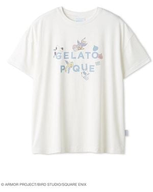 gelato pique [Dragon Quest] One-Point T-Shirt - White